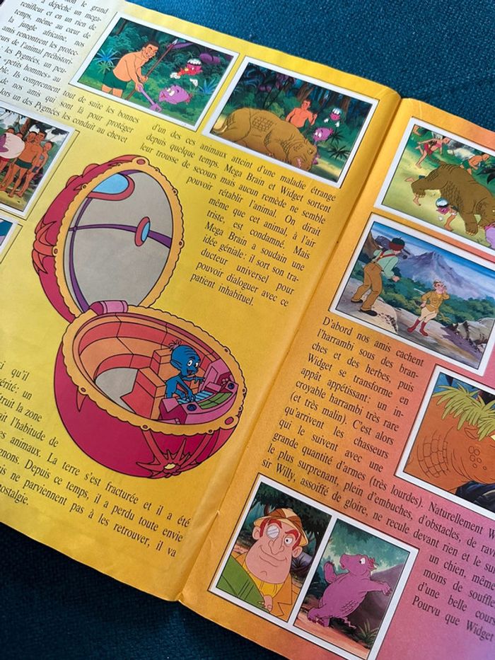 Album Panini complet Widget l’extra-terrestre extraterrestre Megabrain autocollants livre stickers - photo numéro 6