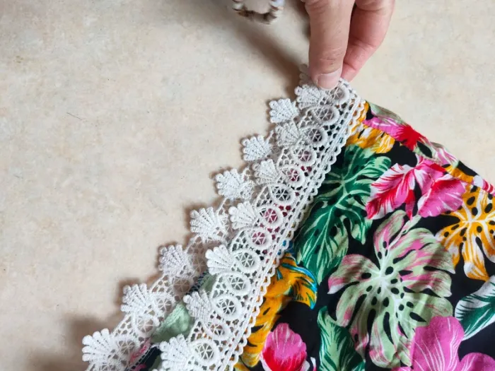 Combinaison short colorée thème fleurs 14 ans - photo numéro 4