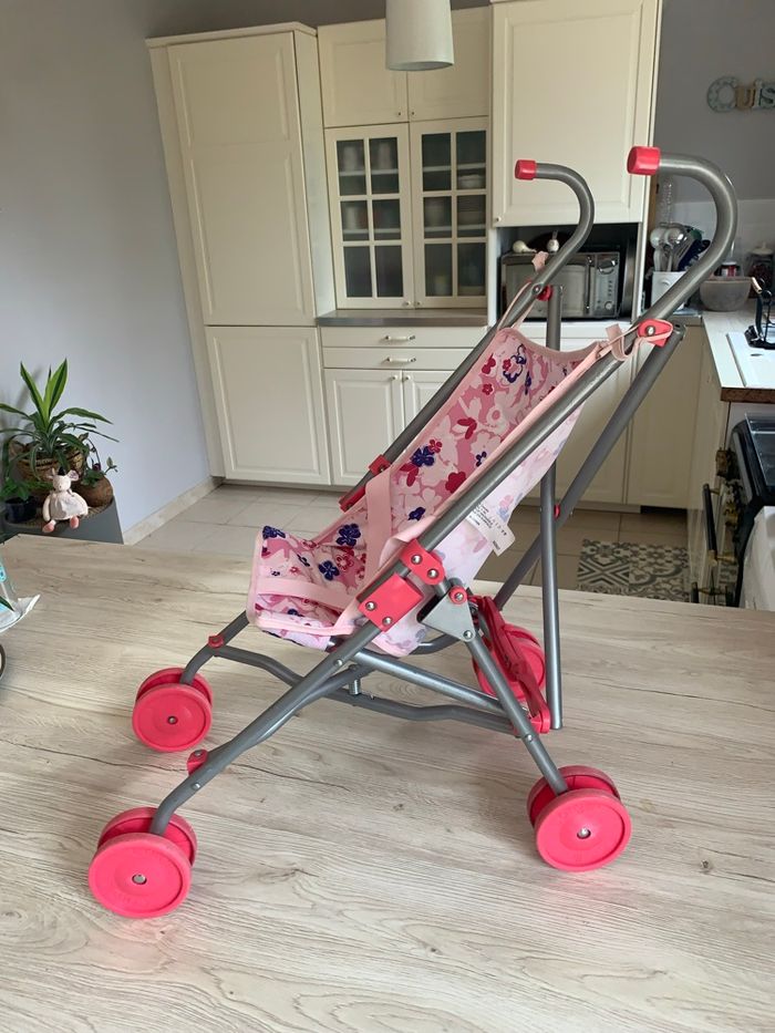 Corolle poussette pliante cane pour poupée ou poupon