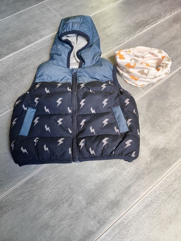 Doudoune sans manche en 12 mois - photo numéro 2