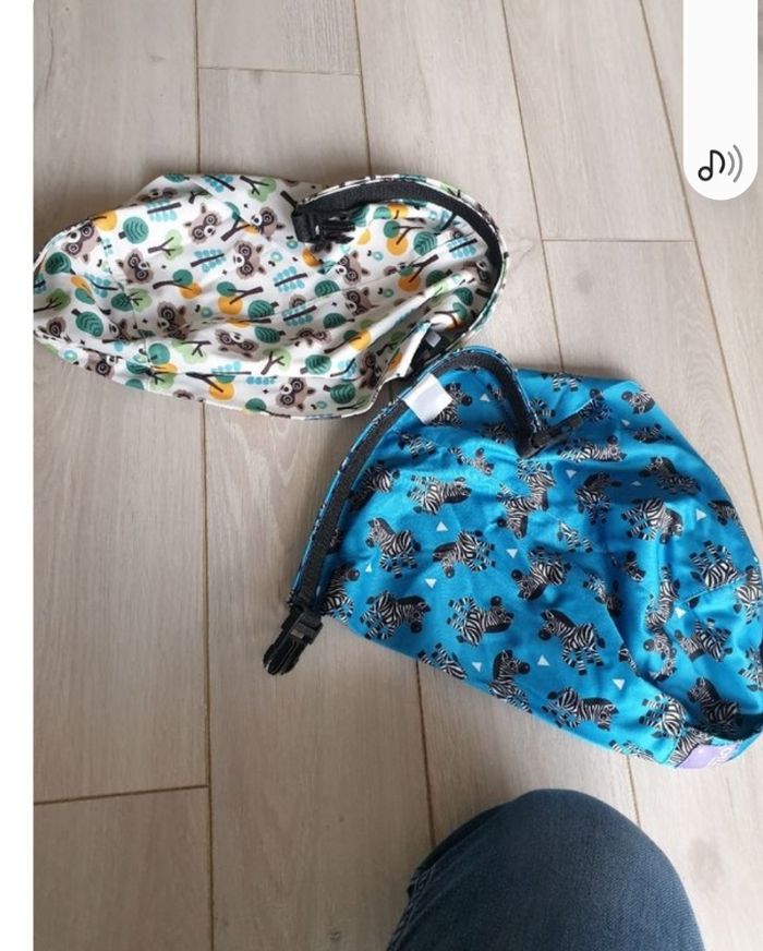 22 couches lavables + insert + voiles + sac à couche - photo numéro 9