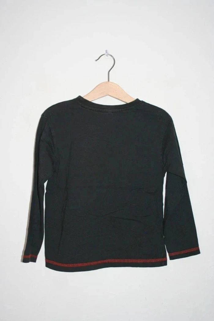 Tee shirt noir manches longues - photo numéro 3