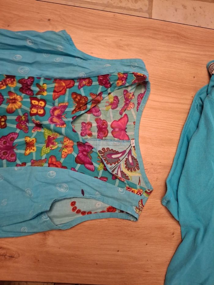 Robe d'été L /XL et gilet assorti - photo numéro 4