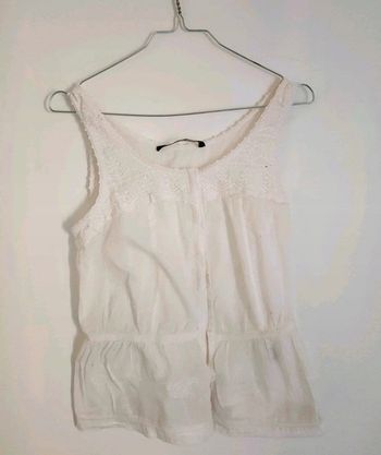 Sublime blouse neuve motif dentelle brodée - Dressing trié par tailles