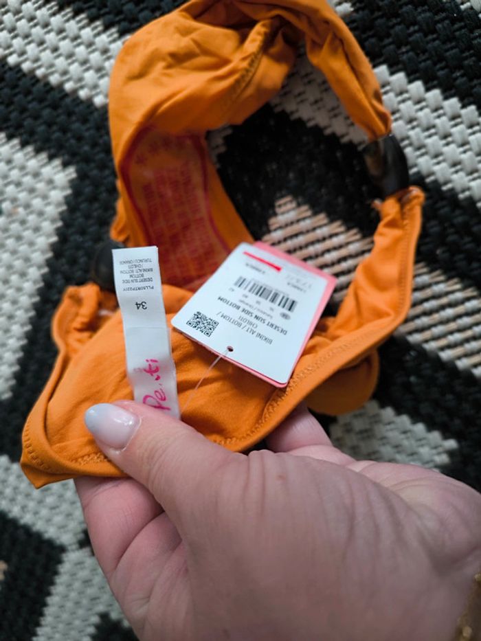 Bas de maillot de bain penti taille xs 34 neuf - photo numéro 3