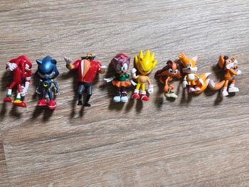 Lot figurines Sonic et ses amis