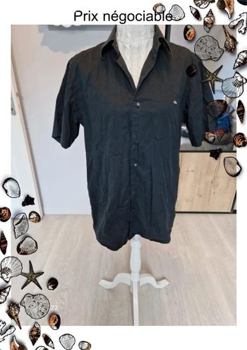 🌈 Chemise homme manche courte "Lacoste" Taille 42/44 très bon état 🌈