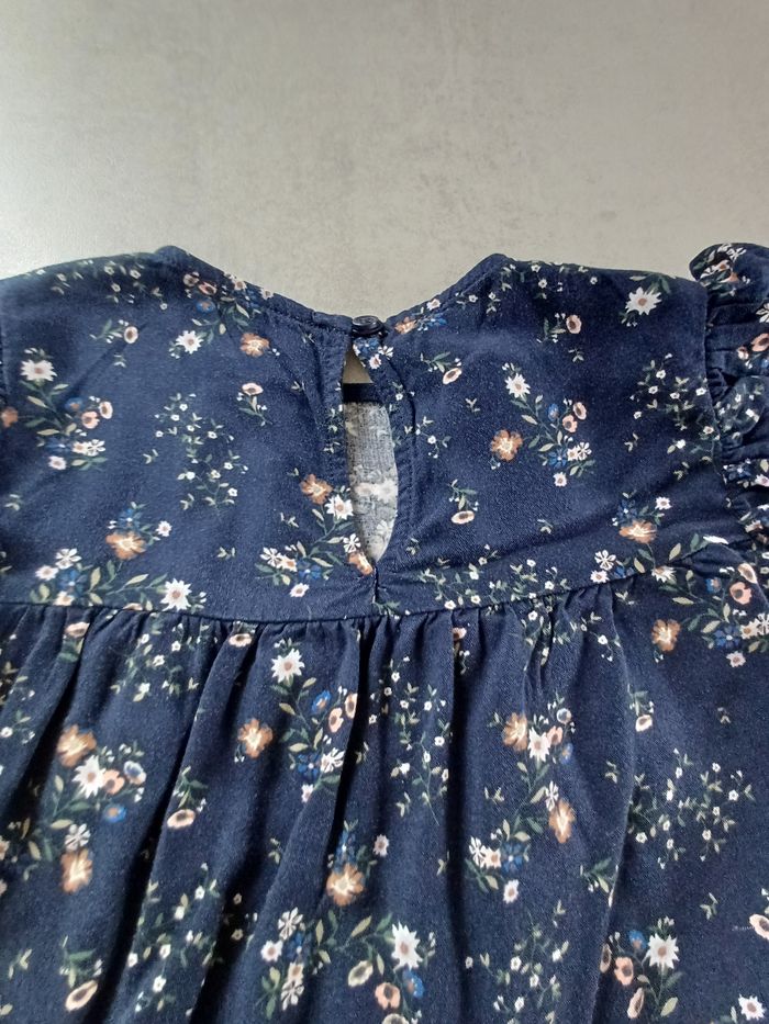 Robe manches longues à fleurs Verbaudet 3 ans - photo numéro 3
