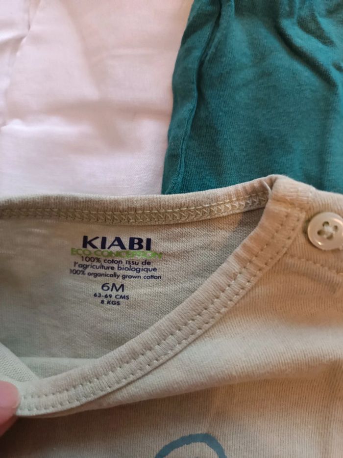 Lot 2 t shirt Kiabi tbe 6m - photo numéro 2