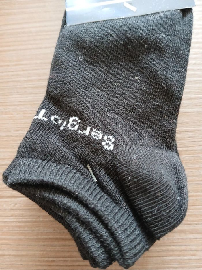 Lot de 3 paires de chaussettes noires 27/30 - photo numéro 3