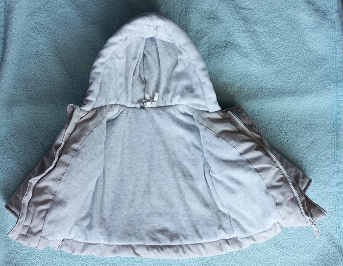 Manteau gris clair 3 mois - photo numéro 2