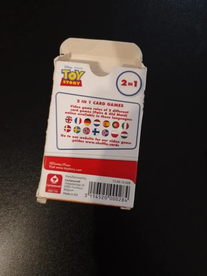 jeu de carte 2 en 1 - mistigris / paires - toys story - photo numéro 6