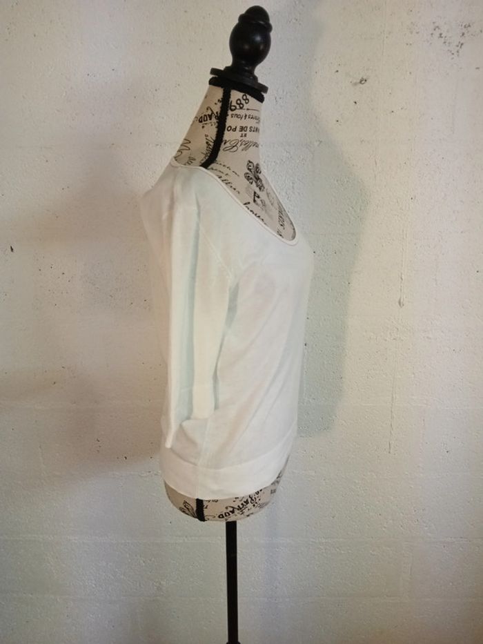 pull blanc Cacharel M - photo numéro 8