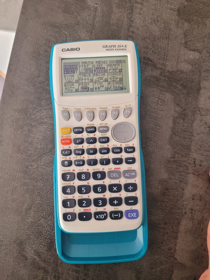 Calculatrice Casio Graph 35+E mode examen - photo numéro 3