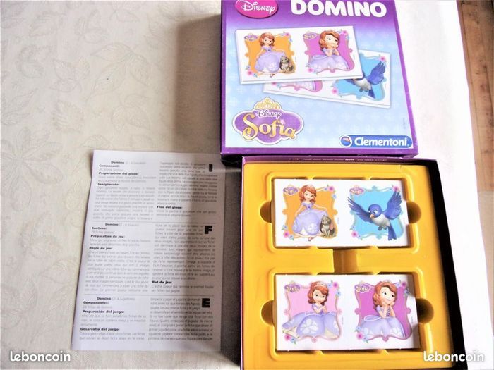 Jeu Domino SOFIA - Disney - - photo numéro 2