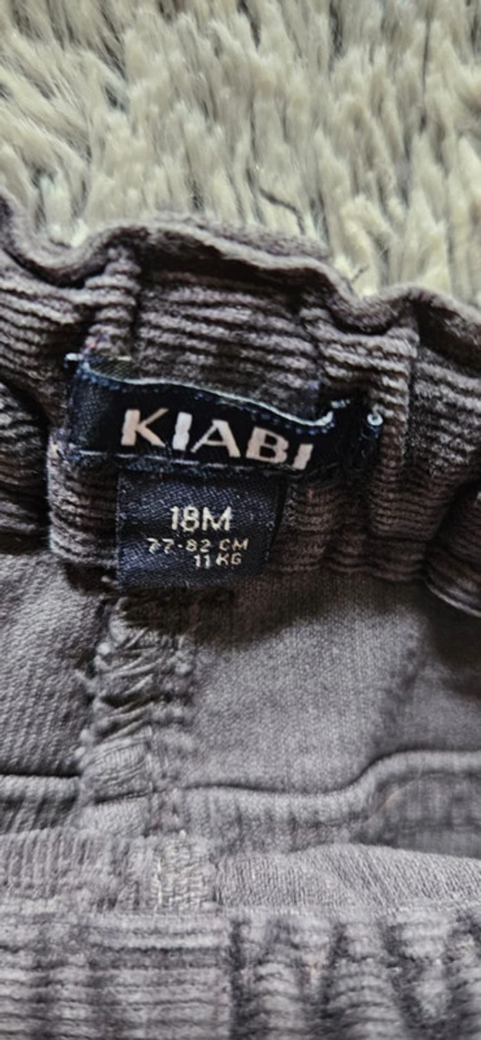 pantalon velours kiabi - photo numéro 3