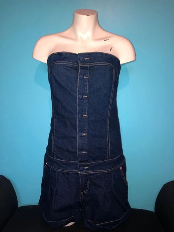 Combinaison short jeans 🌺 Taille L