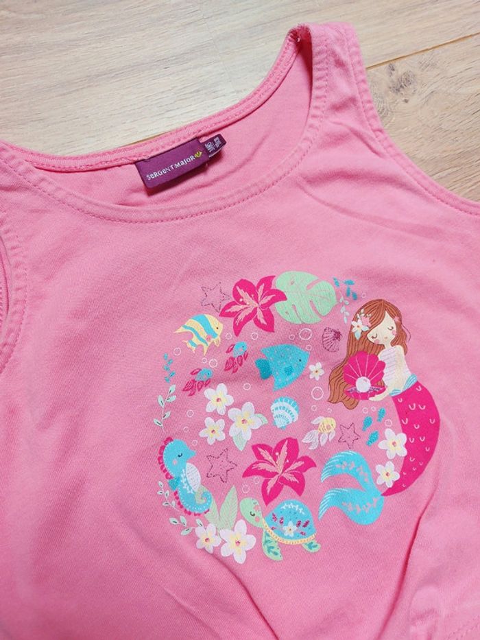 Ensemble débardeur et short sirène SM 3 ans - photo numéro 2