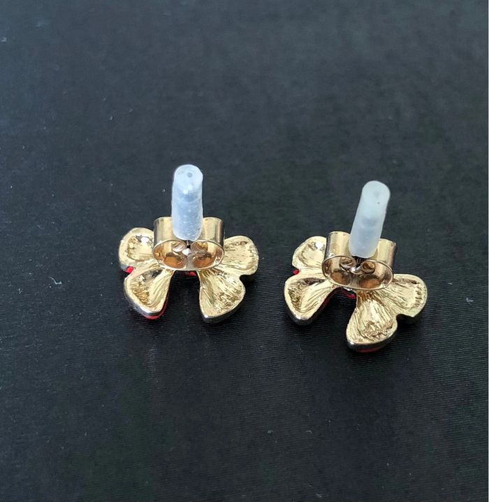 Boucles d’oreilles Noeud 🎁 neuves - photo numéro 2