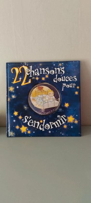 22 chansons douces, livre cd