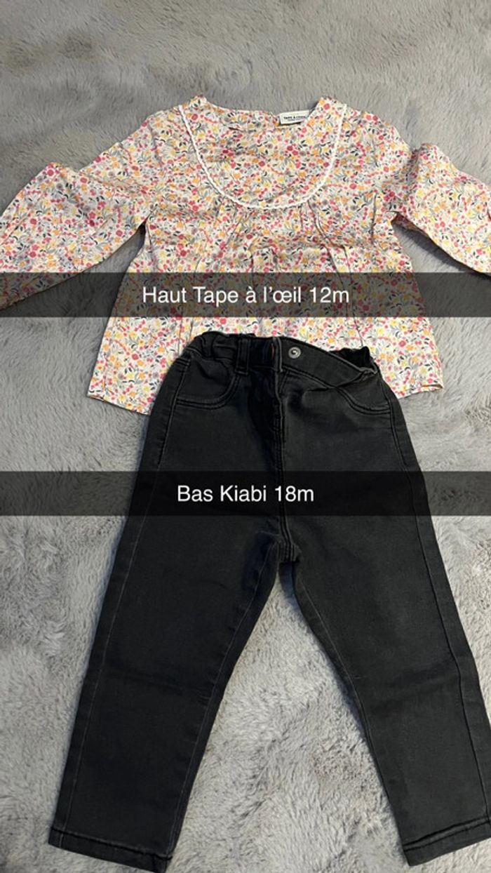 Ensemble tunique jeeging