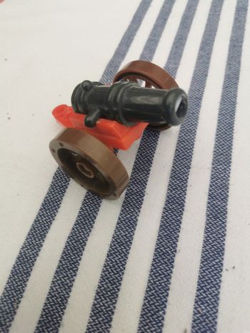 Canon jouet vintage en plastique