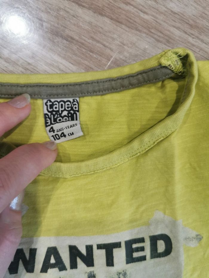 Lot 4 t-shirt 4 ans - photo numéro 8