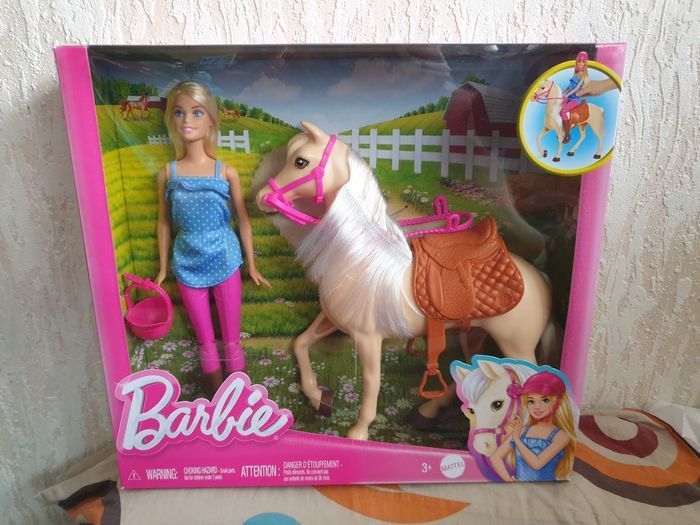 BARBIE ET SON CHEVAL