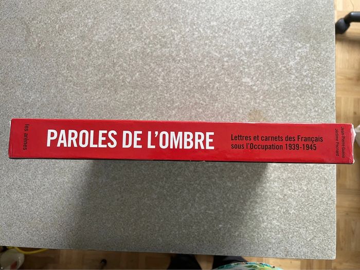 Livre coffret Paroles de L’Ombre Neuf - photo numéro 3