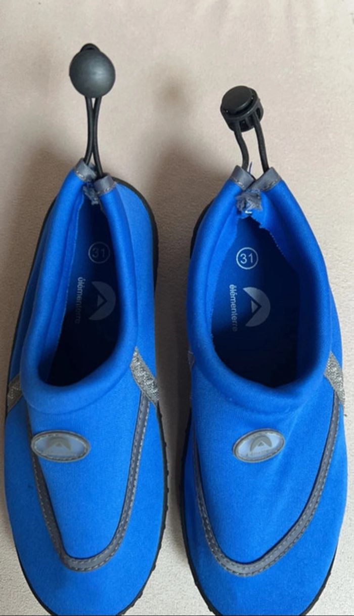 Chaussures aquatiques protection des pieds taille 31 - Elémenterre - photo numéro 2