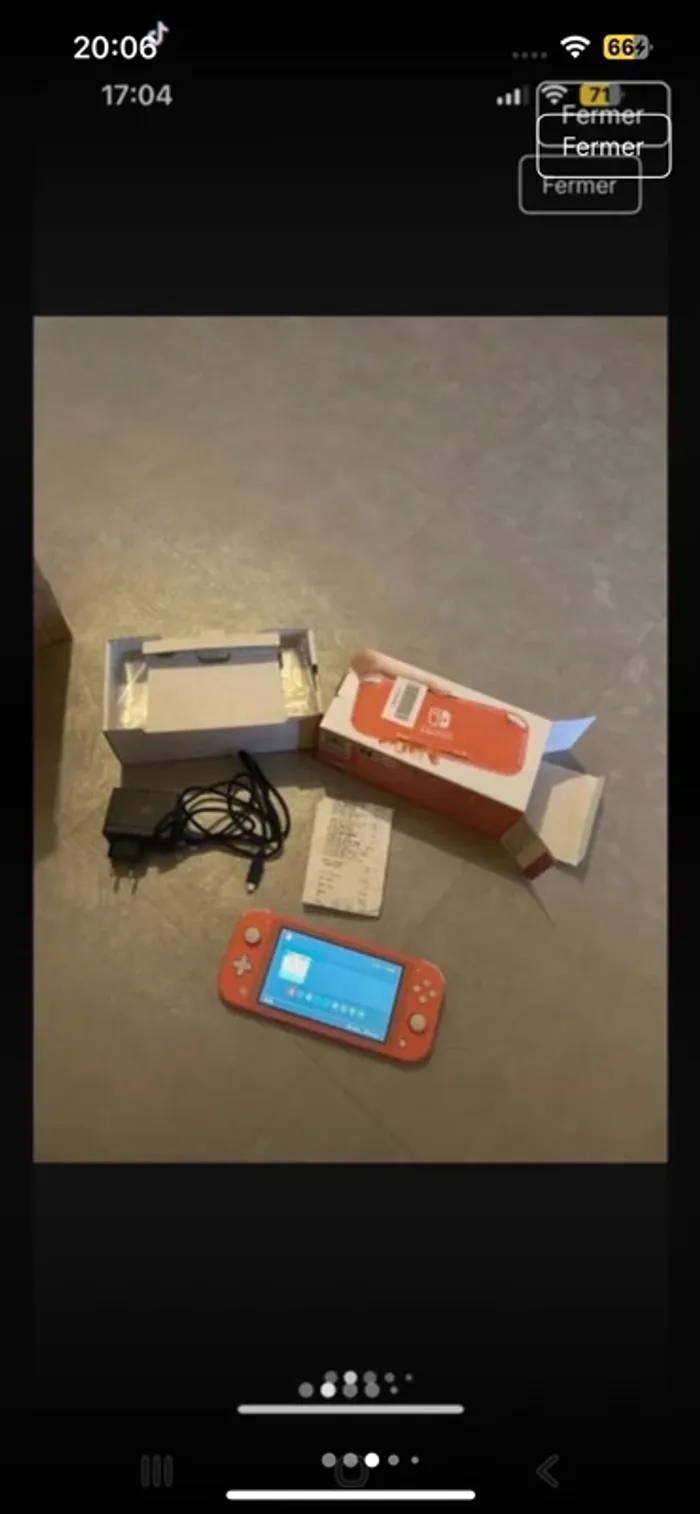 Switch lite rose encore sous garentie - photo numéro 3