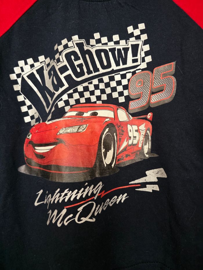 TEE-SHIRT MANCHE LONGUE DISNEY PIXAR THE CARS  TAILLE 4ANS - photo numéro 2