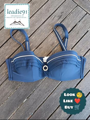 haut maillot de bain Lise Charmel femme 95B NEUF