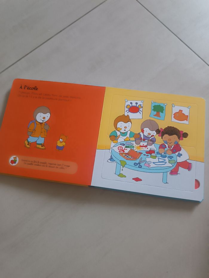 T'choupi " mon premier livre puzzle" - photo numéro 6