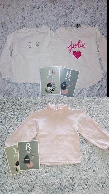 Lot de 3 t-shirts 18 mois