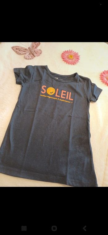 T.shirt fille taille 5 ans