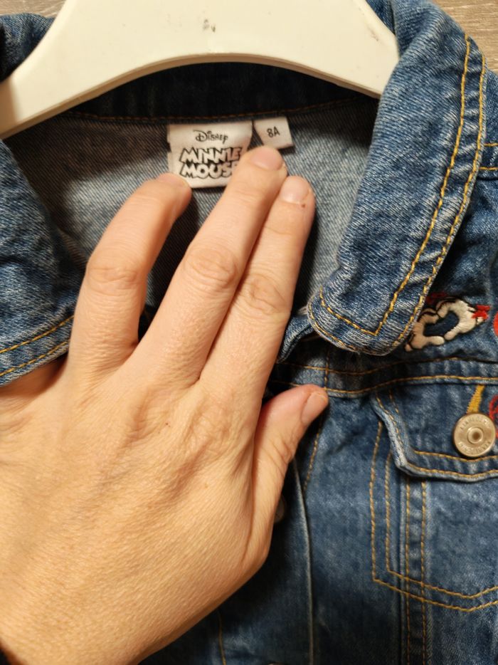 Veste en jean 8 ans - photo numéro 3