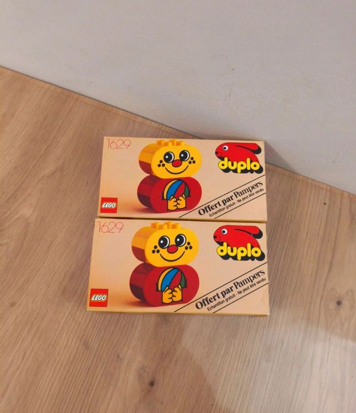 Lot Lego Duplo publicitaire vintage