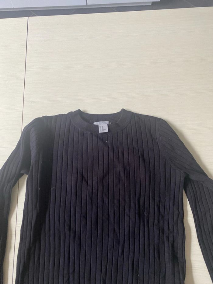 Pull noir H&m - photo numéro 2
