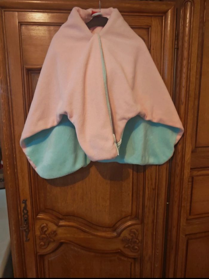 Poncho  sur pyjama enfants polaire - photo numéro 2