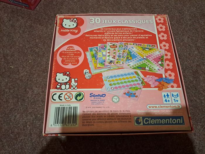 Jeux de société + puzzle hello kitty - photo numéro 3