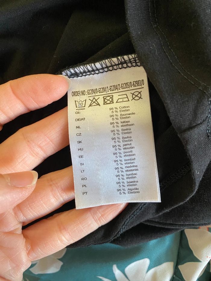Pull fin / t-shirt manches longues légèrement décolleté dans le dos Flame Taille S - photo numéro 3