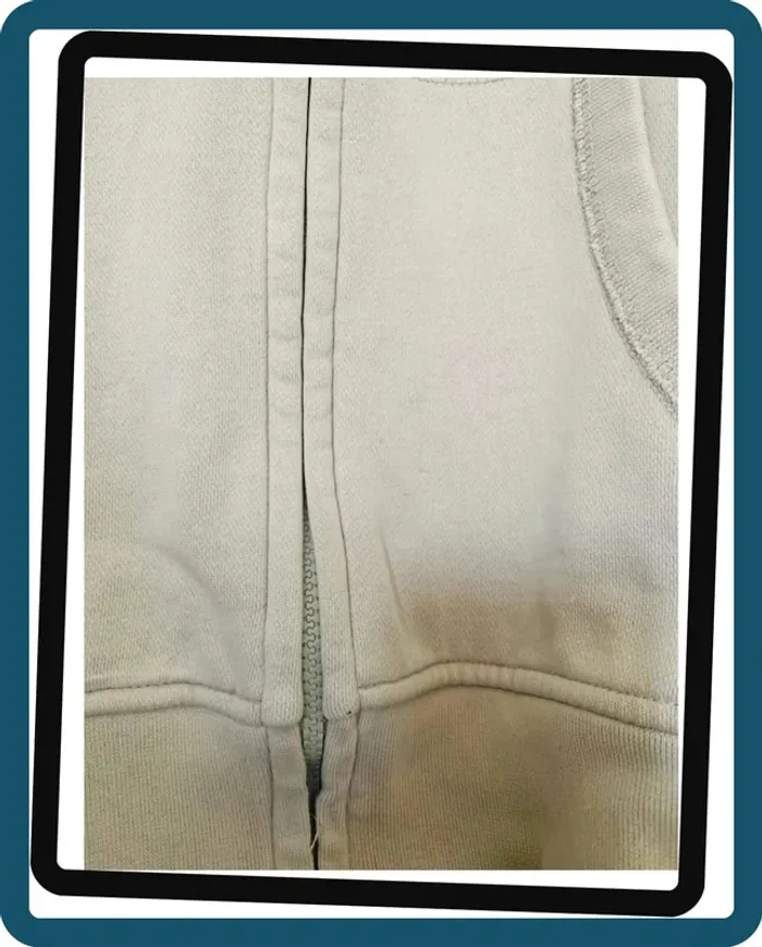 Sweat à capuche et fermeture  zip C&A pour ado ou homme T/M(170/176) - photo numéro 2