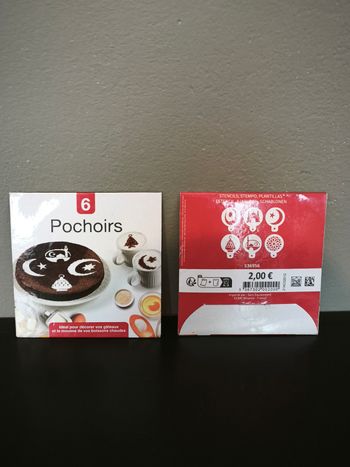 Pochoirs de décoration culinaire 