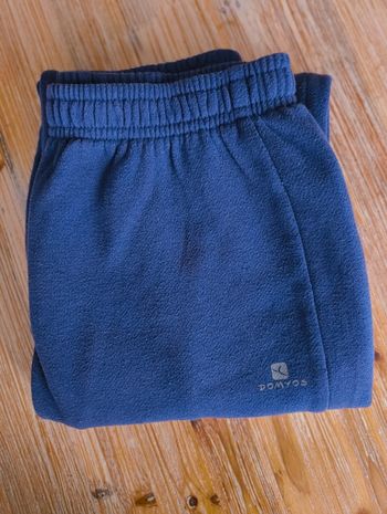 Pantalon de Jogging Garçon Domyos (Decathlon) 12 ans Polaire Chaud Bleu Marine