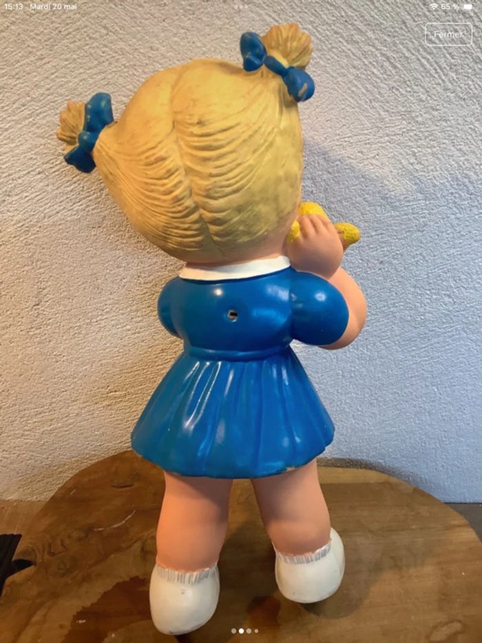 Figurine Pouet vintage petite fille - photo numéro 2
