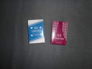 Jeux de cartes neuf à 0,50 EURO