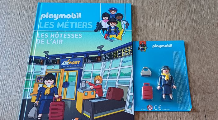 Playmobile hôtesse de l'air