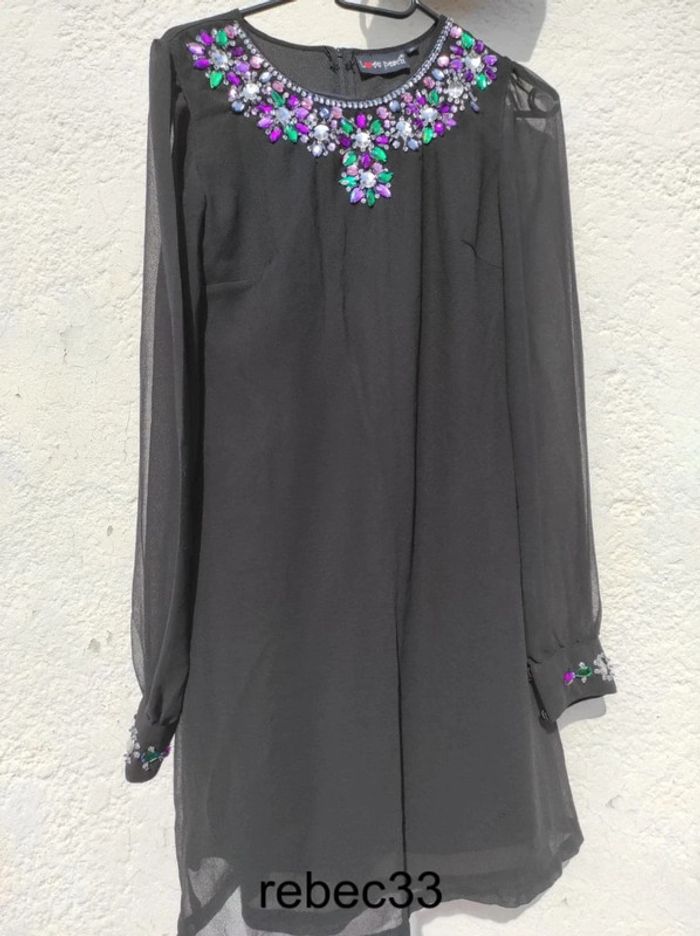 Haut tunique strass
