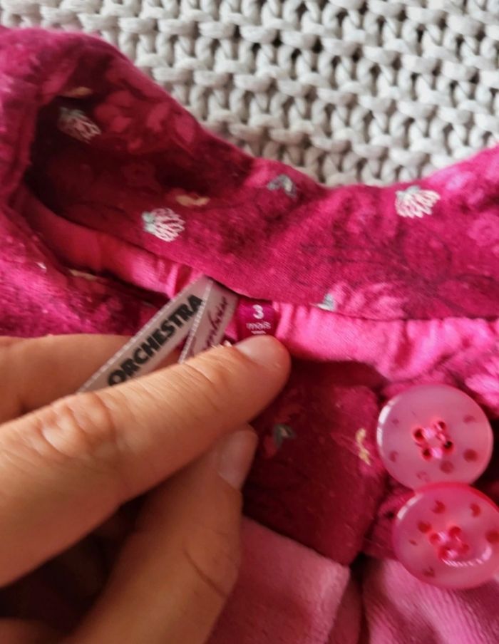 Veste cache-coeur velours Vintage - photo numéro 3